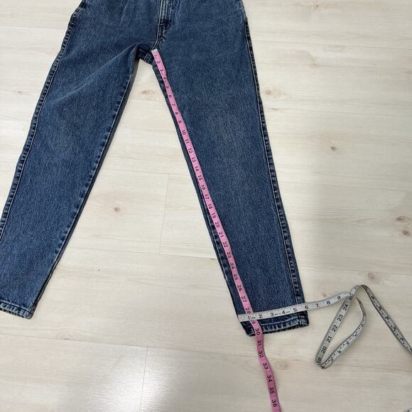 VTG 90’s Levi's 900 Series High Rise Tapered Silver Tab Jean Womens 24x30 USA 92 - Picture 6 of 12